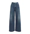 Rag & Bone Miramar Sofie Wide-leg Jeans In Blue