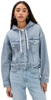 Rag & Bone Miramar Trucker Hoodie Coney In Coney