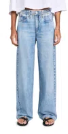 Rag & Bone Miramar Wide Leg Jeans Valentina In Valentina