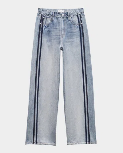 RAG & BONE MIRAMAR WIDE-LEG TRACK PANTS