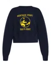 Rag & Bone Montauk Point Graphic-print Cropped Sweatshirt