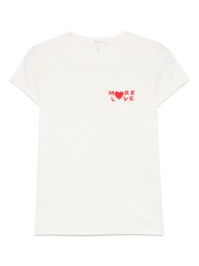 Rag & Bone More Love T-shirt In Neutral