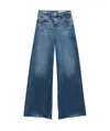 Rag & Bone Flexi Sofie High-rise Wide-leg Jeans In Blue