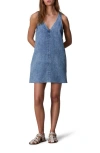 RAG & BONE NAIA SLEEVELESS DENIM MINIDRESS