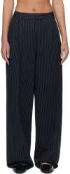 Rag & Bone Marianne Ponte Pants Navystrp In Navystrp