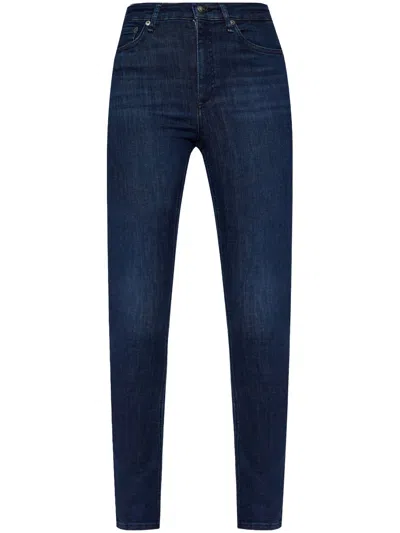 Rag & Bone Nina Skinny Jeans In 蓝色