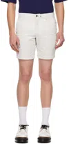 Rag & Bone Off-white Perry Shorts In White