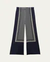 Rag & Bone Olive Printed Pull-on Pants