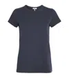 Rag & Bone Organic Pima Cotton The Slub T-shirt In Navy