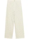 Rag & Bone Panelled Jeans In Nude