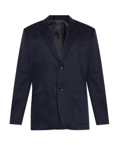 Rag & Bone Parisian Single-breasted Blazer In Black