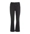 Rag & Bone Black Wide-leg Jeans In Black
