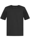Rag & Bone Classic Crewneck Slim Fit Cotton T-shirt In Black