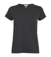 Rag & Bone Pima Cotton The Slub T-shirt In Black