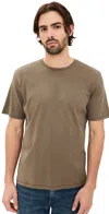 Rag & Bone Short-sleeved T-shirt In Army