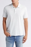 Rag & Bone Principal Jersey Organic Cotton Polo In Sky Blue