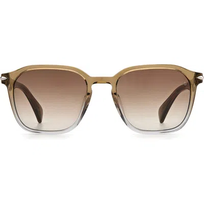 Rag & Bone 52mm Square Sunglasses In Brown