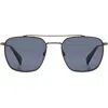 Rag & Bone 53mm Navigator Sunglasses In Grey