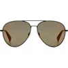 Rag & Bone 59mm Aviator Sunglasses