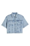 Rag & Bone Ultra Featherweight Abby Short-sleeve Top In Kierra
