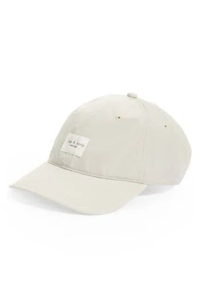 Rag & Bone Addison Graphic Print Baseball Cap In Paloma
