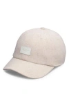 Rag & Bone Addison Graphic Print Baseball Cap In Plaster