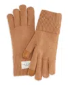 Rag & Bone Addison Wool Blend Touchscreen Gloves In Ltbrown