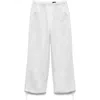 Rag & Bone Adina Drawstring Pants In White