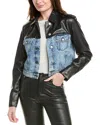 Rag & Bone Alexa Combo Jacket In Blue