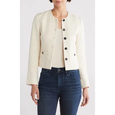 Rag & Bone Amaya Crop Jacket In Ivory
