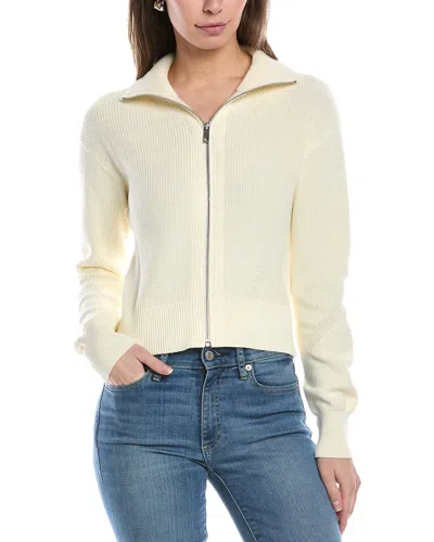 Rag & Bone Amy Zip Sweater In Green