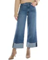 Rag & Bone Sofie Pebbles Ultra High-rise Wide Leg Jean In Blue
