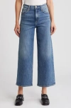 Rag & Bone Andi High Waist Ankle Wide Leg Jeans In Peggy