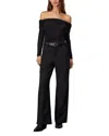 Rag & Bone Andi High Waist Pants In Black