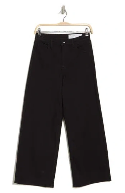 Rag & Bone Annie Wide Leg Jeans In Black