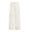Rag & Bone Featherweight Arianna Palazzo Jeans In White