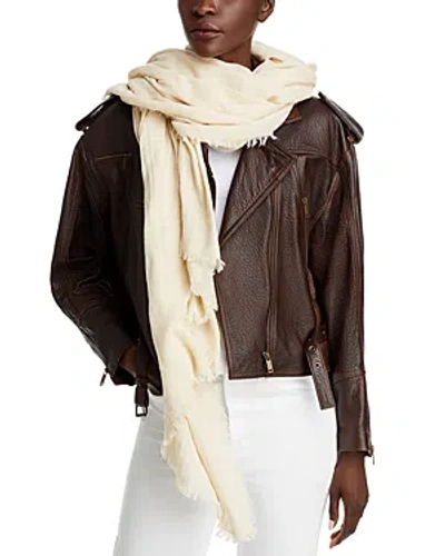 Rag & Bone Astra Lurex Scarf In Neutral