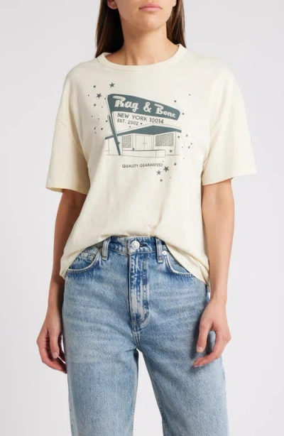 Rag & Bone Off-white Astro T-shirt In Offwht