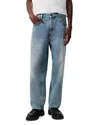 Rag & Bone Rb Baggy Authentic Rigid Straight Leg Jeans In Beacon
