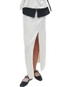 Rag & Bone Avery Denim Maxi Skirt In Ecru