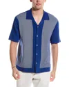Rag & Bone Avery Camp-collar Herringbone Jacquard-knit Shirt