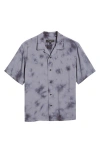 Rag & Bone Avery Washed Camp Shirt In Ombre