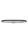 Rag & Bone Baby Rounded Rebound Slim Leather Belt