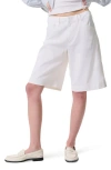 Rag & Bone Banks Linen-blend Shorts In White