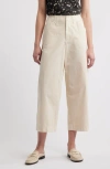 Rag & Bone Banks Cotton Pants In Ivory