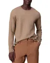 Rag & Bone Bennett Textured Crewneck Sweater In Desert