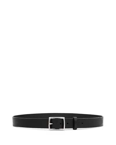 Rag & Bone Boyfriend Belt In Black/silver