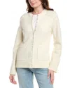 Rag & Bone Bridget Wool-blend Cardigan In White