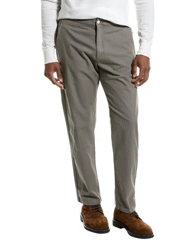Rag & Bone Brighton Linen-blend Trouser In Grey