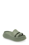 Rag & Bone Brixley Platform Slide Sandal In Teal